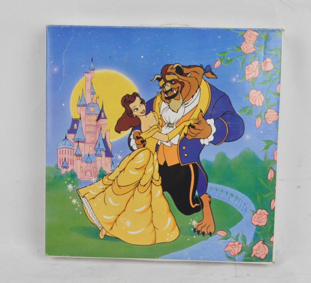 Vintage Disney Beauty and the Beast Belle Collector Plate Japan 9-3/8"